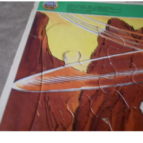 Vintage 1985 Go Bots Golden Frame Tray Puzzle Complete Tonka Transformers Robot - Picture 7 of 10